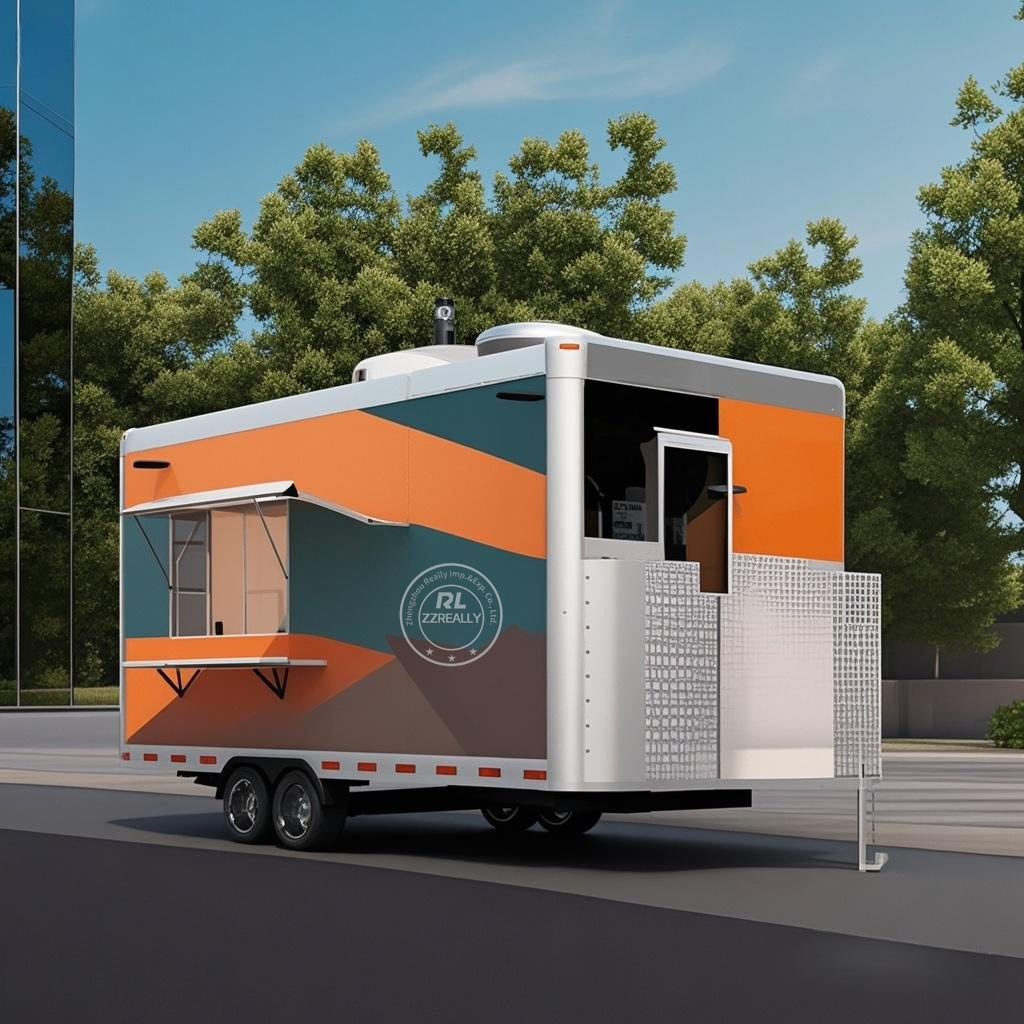 Coffee Van Equipment - Snack Fast Food Truck Mobile Küche