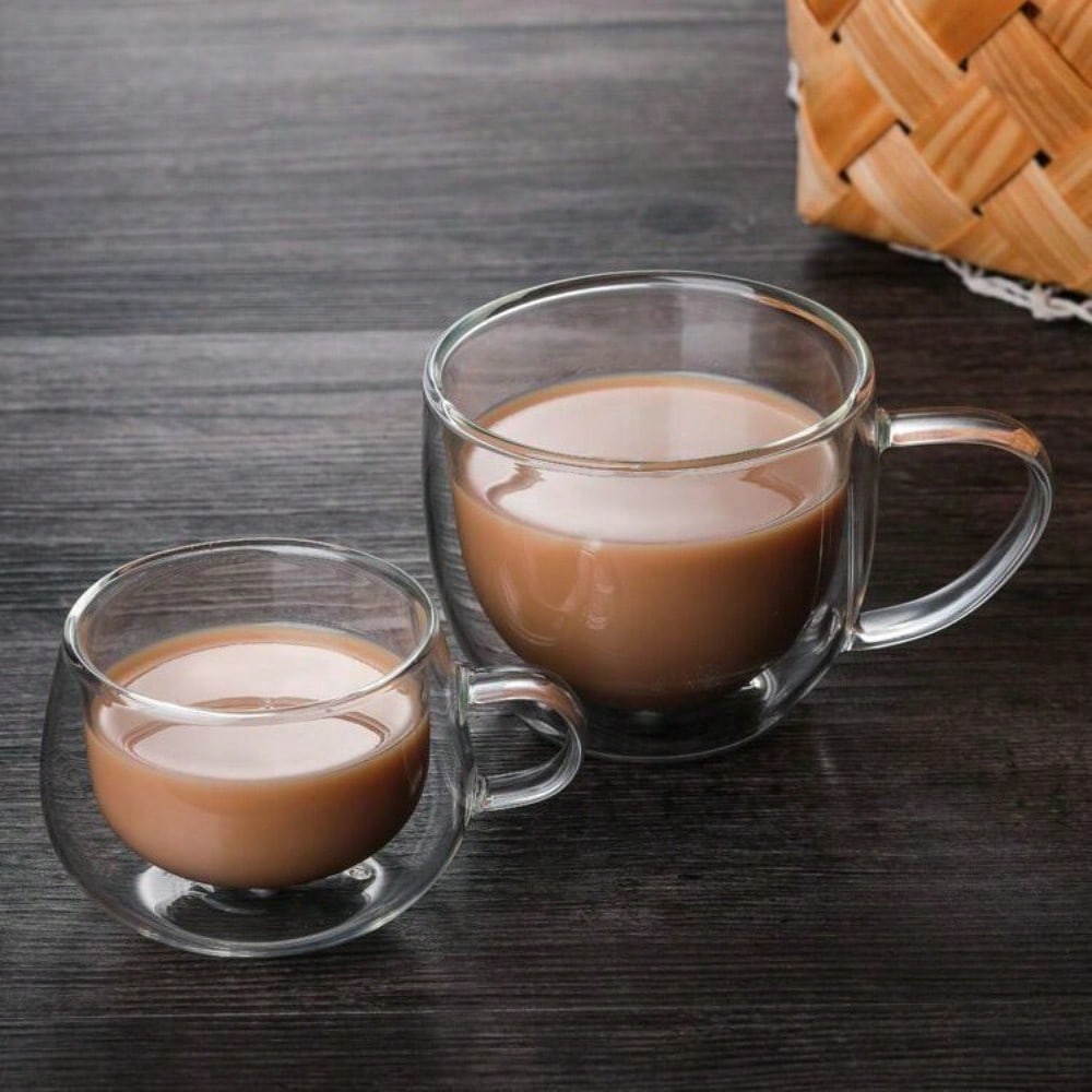 1pc doppelwandige Glas becher  – Espresso Shot Glass Bewertung und Preis