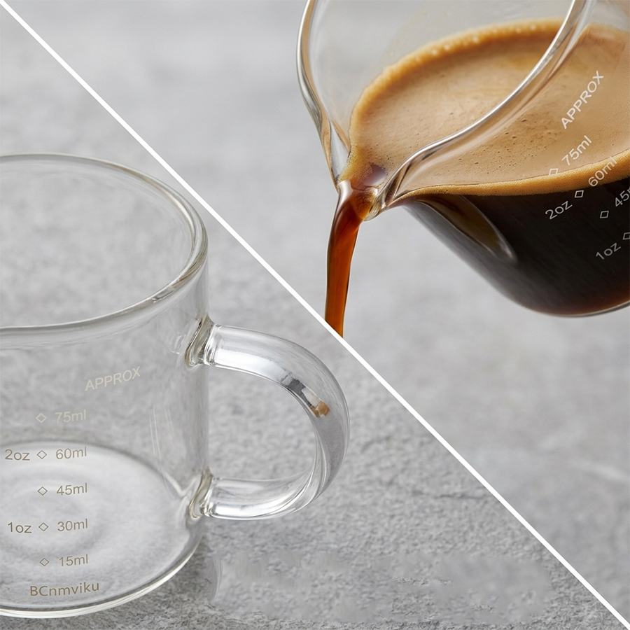 Espresso-Messglas, 75ml Mini-K – Espresso Shot Glass Bewertung und Preis
