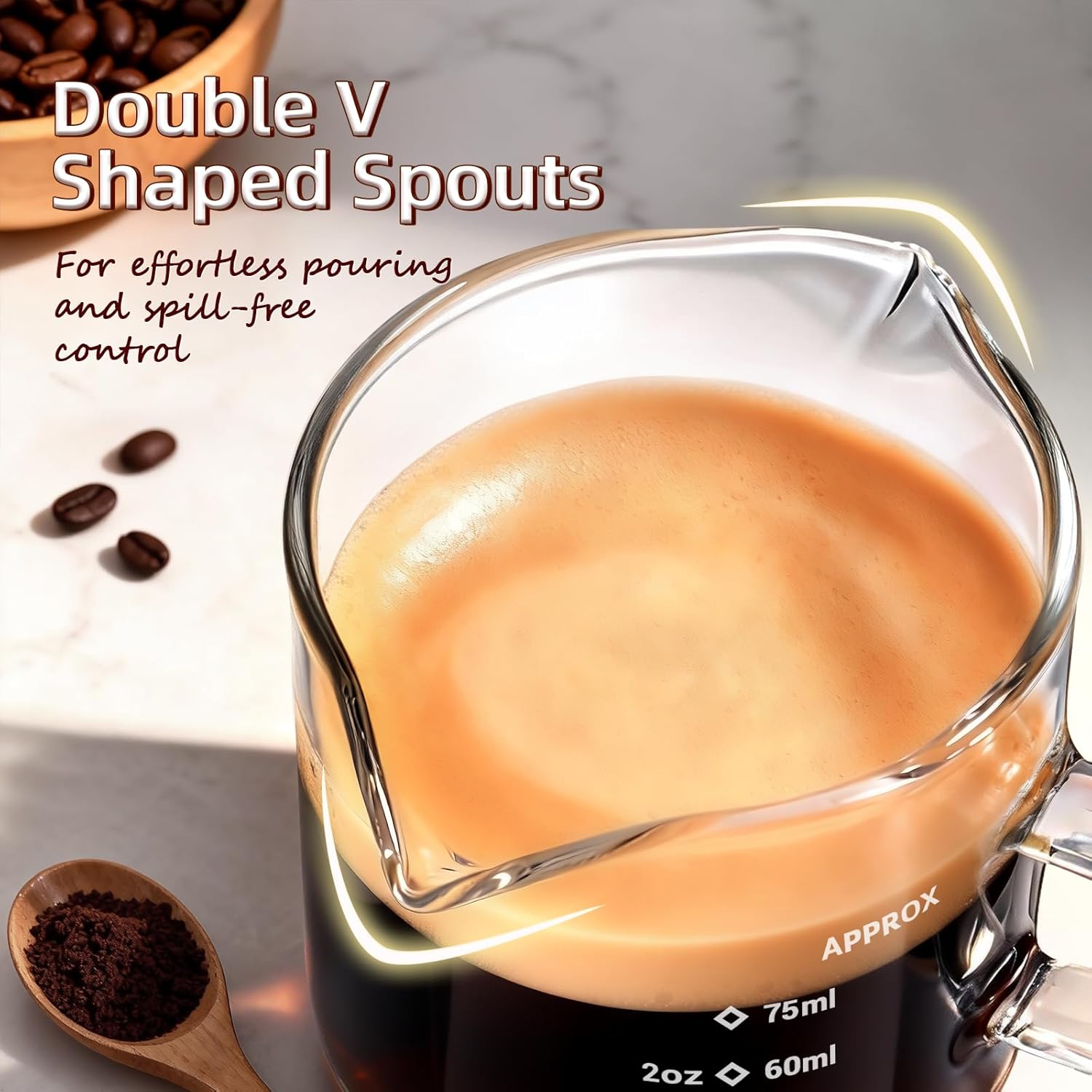 1/2 Stück Espressotassen 2,5oz – Espresso Shot Glass Bewertung und Preis